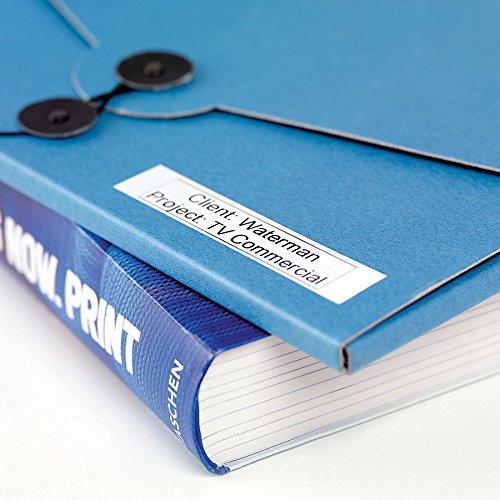 [AUSTRALIA] - DYMO D1 Labels, 1/2-Inch x 23-Foot Roll, Black Print on White, Self-Adhesive, For LabelManager Label Makers 1 Pack 
