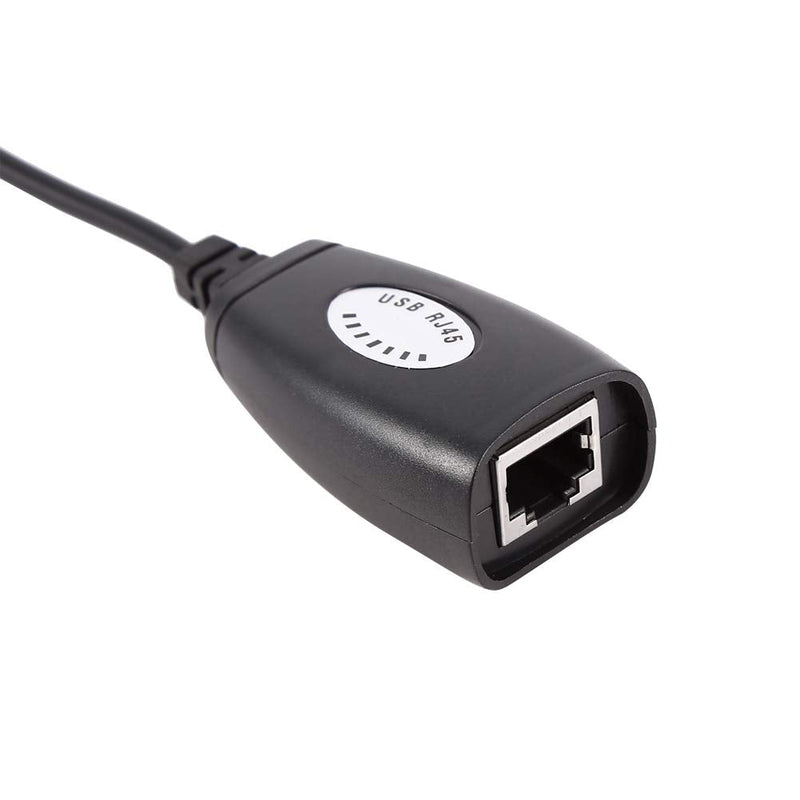 Richer-R USB to RJ45 Adapter,USB 2.0 to RJ45 Ethernet Extension Extender Network Adapter Cable Wired LAN Ideal for Use with USB Cameras, Printers, Web Cameras, Keyboard, Mouse Extensions