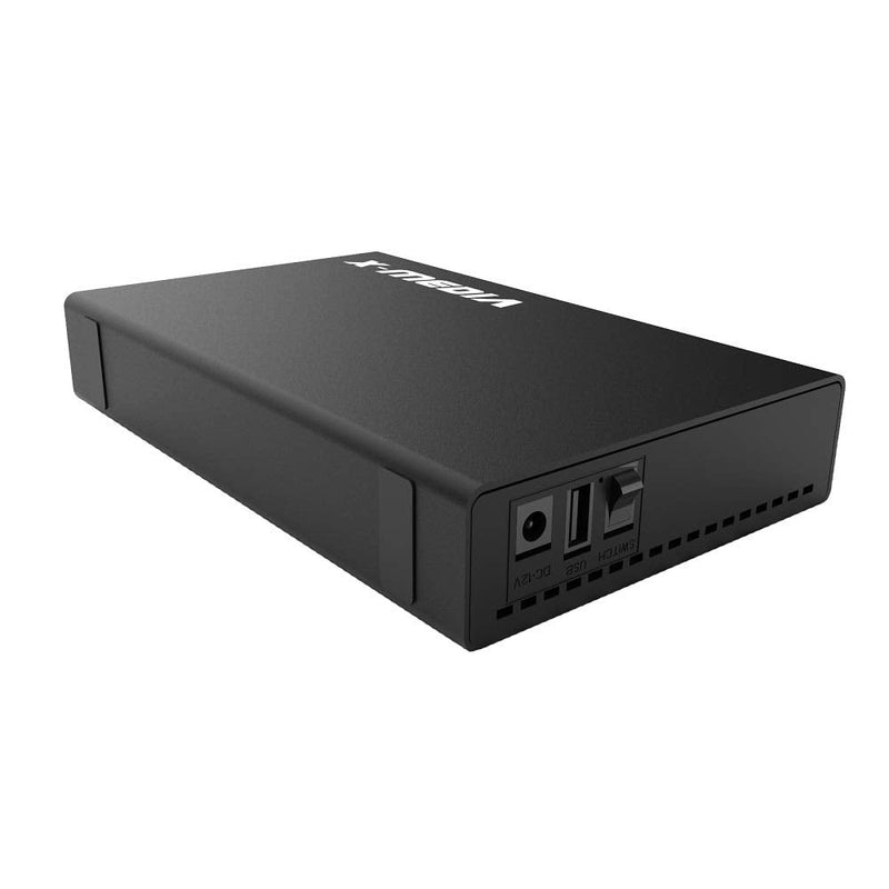 X-MEDIA XM-EN3200 3.5-Inch USB 2.0 SATA Aluminum Hard Disk Drive HDD External Enclosure Case, Support 2.5/3.5-Inch SATA/SSD Hard Disk Drive