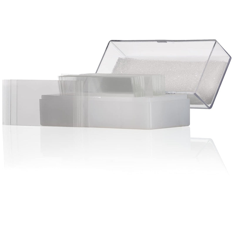 Bresser Microscope Cover Glasses Made of Borosilicate Glass 24 x 50 mm Pack of 100