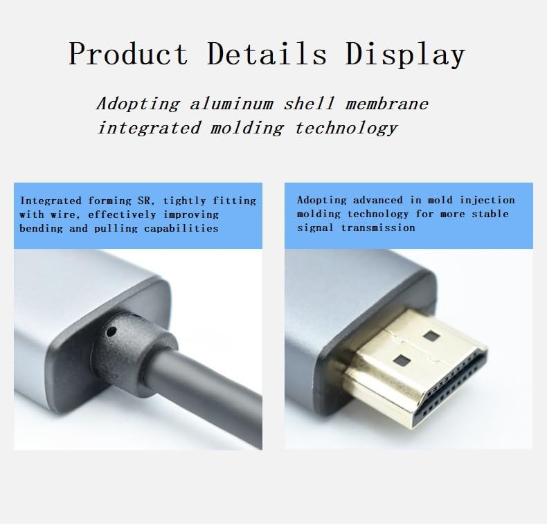 HDMI to DisplayPort Adapter 4K@60Hz High Speed HDMI Male to DP Female Converter Cable Compatible for PC Graphics Card Laptop Mini NS PS5/4 Xbox One/360