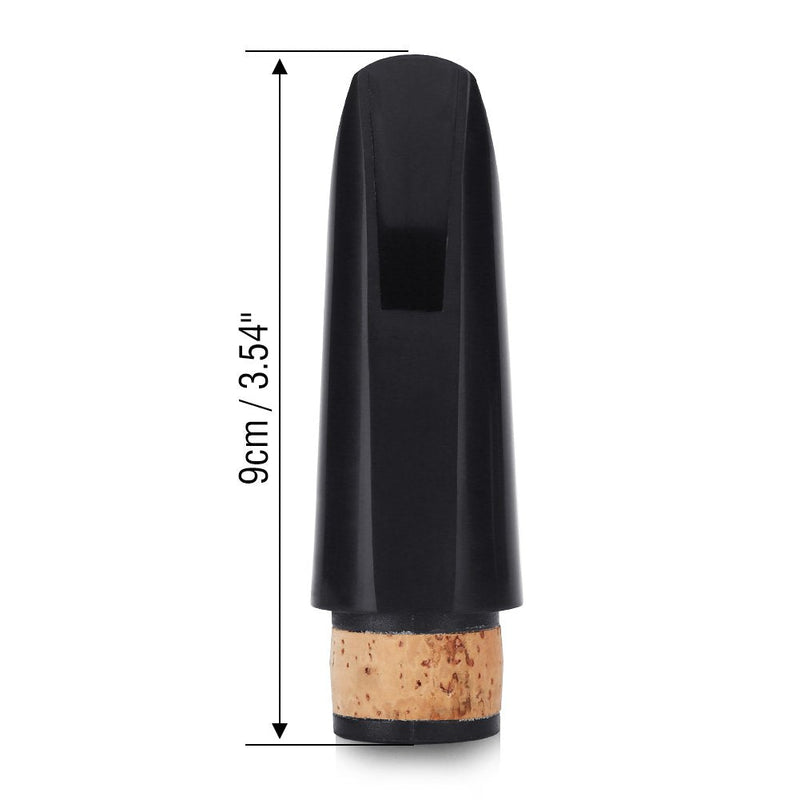 Clarinet Mouthpiece Alto Saxophone Mouthpiece BB Clarinet Mouthpiece Black for Clarinets Instrument Replace