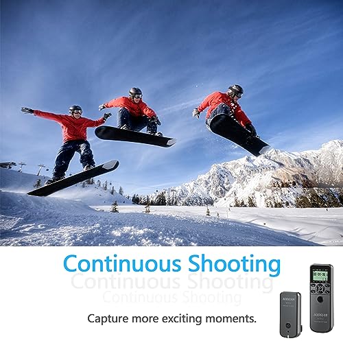 AODELAN Camera Wireless Shutter Release Timer Remote Control for Canon