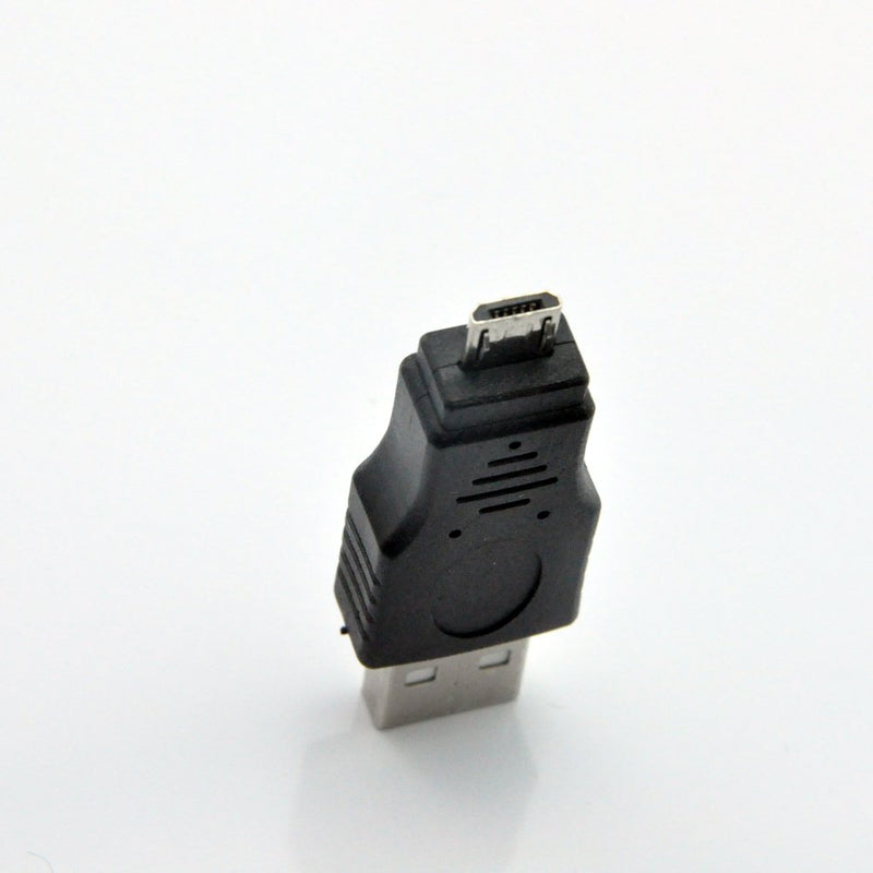 UCEC USB 2.0 Adapter - A-Male to Micro-Male - Black (2 Pack) A male to Micro male