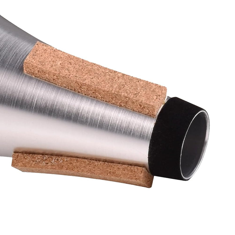 Aluminum alloy small weak audio -visual muffler anti -disturbing folk static cork edge (60% one 70% sound reduction) large
