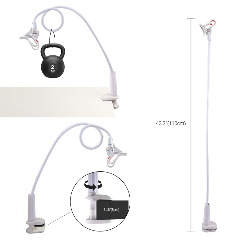 CPAP Hose Lifter and Hose Support, CPAP Hose Holder Hanger to Prevent CPAP Hoses Leakage & Tangling, Flexible to Fit in Any Room, Adjustable and Robust