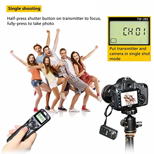 Pixel Timer Camera Remote Control 283 E3 Compatible with Canon Olympus Fuji 283-E3 for Canon Fuji Olympus