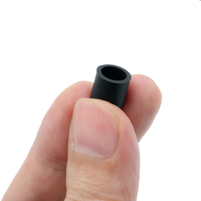 [AUSTRALIA] - 30 pcs Silicone RCA Port Anti-Dust Stopper Cap Dustproof Cover Plug Protector, for Desktops Amplifiers DVD TV etc,Black 