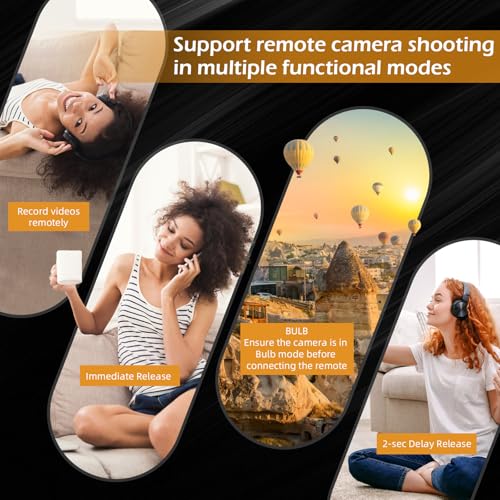 for Canon Tripod Wireless Shooting Grip with Shutter Release Black for Canon