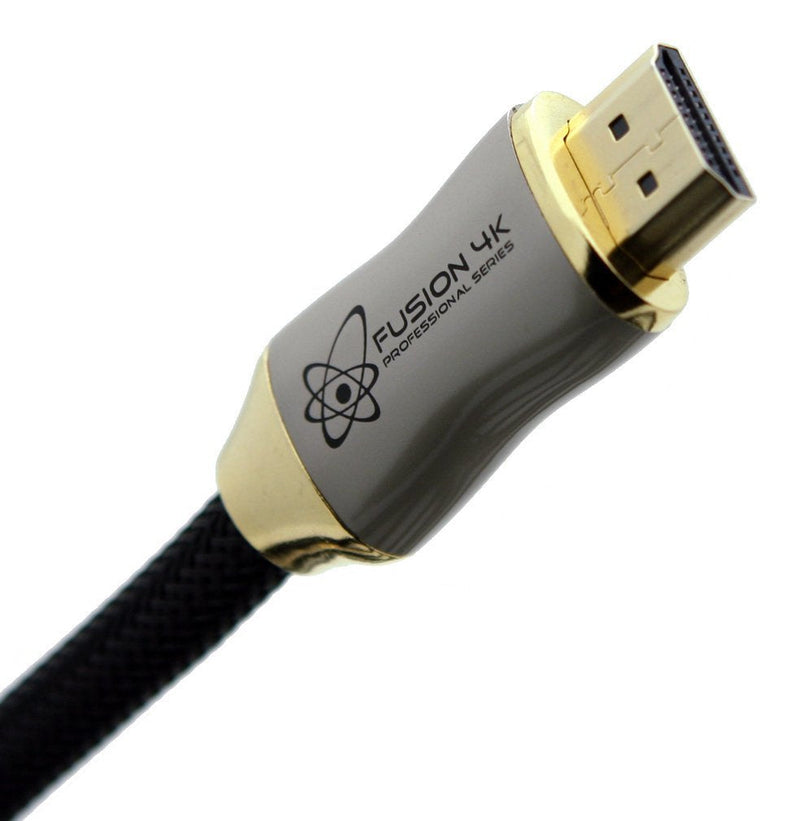 Fusion4k 4K HDMI Cable 15 Feet - High Speed 18Gbps | 4K@60Hz 2K@144Hz 1080p@240Hz | HDR ARC Dolby Atmos | Braided Cord for PS5, Xbox Series X, Apple TV, Roku, Soundbar, Gaming Monitor