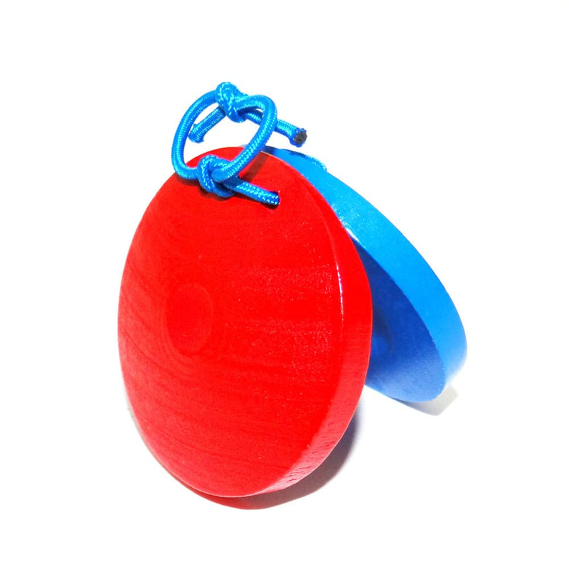 Castanets for musical Wooden instrument, Adults Fingers Castanets,Musical Castanets Instrument (6pcs) 6pcs