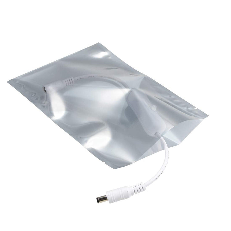 uxcell Antistatic Shield Shielding Bag, Flat Open Top Anti Static Bag for Electronic Devices, 5x7 inch(125x180mm), 100 PCS