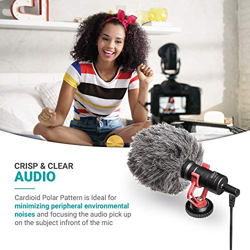 Movo VXR10 Microphonewith Lightning Dongle for iPhones
