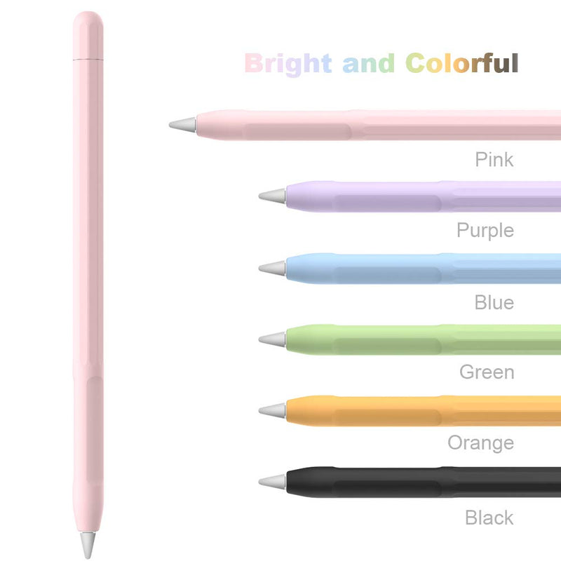 YINVA Case for Apple Pencil Apple Pencil Accessories Grip Holder for Apple Pencil 1st Generation Cover Sleeve for Apple Pencil with Protective Nib Cover for iPad Pencil(Pink) Pink For 1st Gen