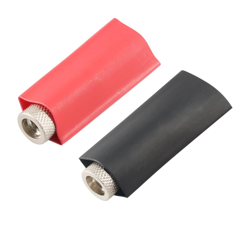 16 mm² Butt Connector Car Audio Amplifier Battery Crimp Connector 6AWG Cable Connection with Hose 4 Pieces 16mm² Stoßverbinder