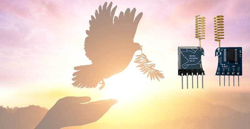 [AUSTRALIA] - RYLR998 UART Interface 868/915 MHz Lora Module with Antenna FCC CE NCC Certification 