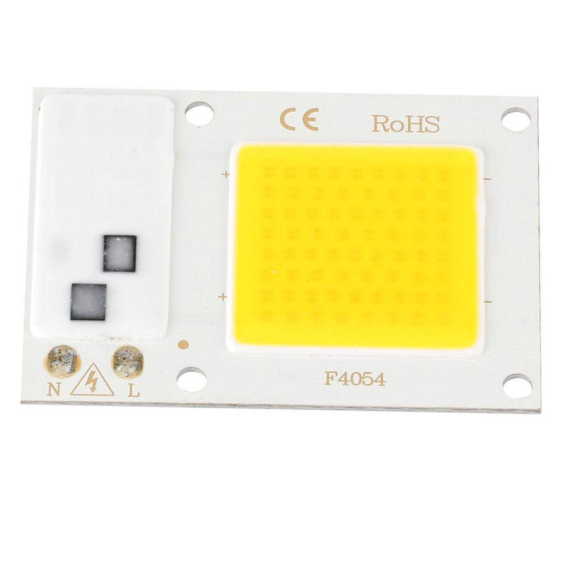Fdit 20W 220V High Power LED Chip Warm White Energy Saving Chip High Voltage COB LED Chip Light Source Accessories