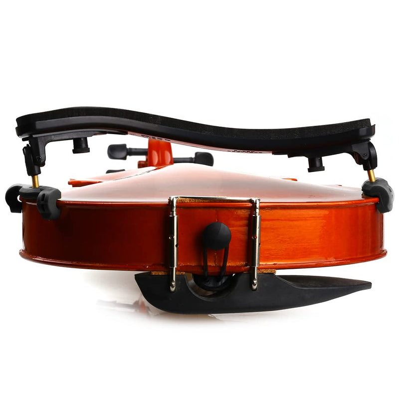[AUSTRALIA] - NANYI 4/4 Violin Shoulder Rest Collapsible Adjustable 3/4 Size Violin niversal Type Violin Parts soft Safety Easy to use, High strength sponge (Black) mute and rosin. 
