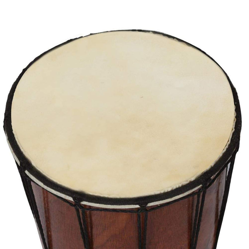 2pcs Bongo Drum Head, Faux Buffalo Leather Drum Head with Consistent Clear Sound Accessory for African Bongo Drums(9.0 inch) 9.0 inch