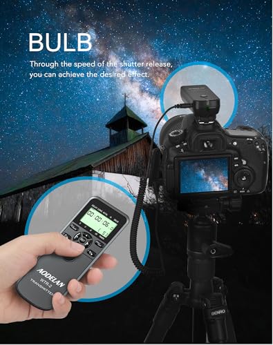 Camera Wireless Shutter Release for Canon Timelapse Remote Control C8 Replaces for Canon RS-80N3