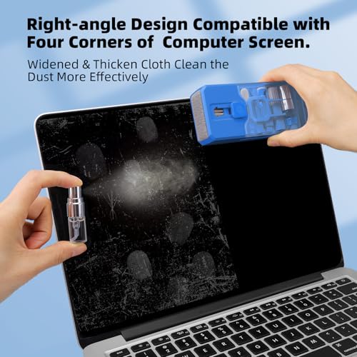 Keyboard Cleaner & Laptop Cleaning Kit, All-in-1 for Computer PC, SkyBlue