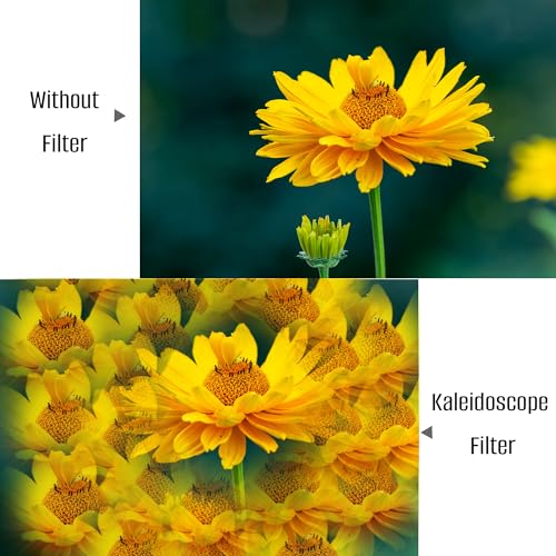 77mm Handheld Kaleidoscope Filters 77mm handheld kaleidoscope