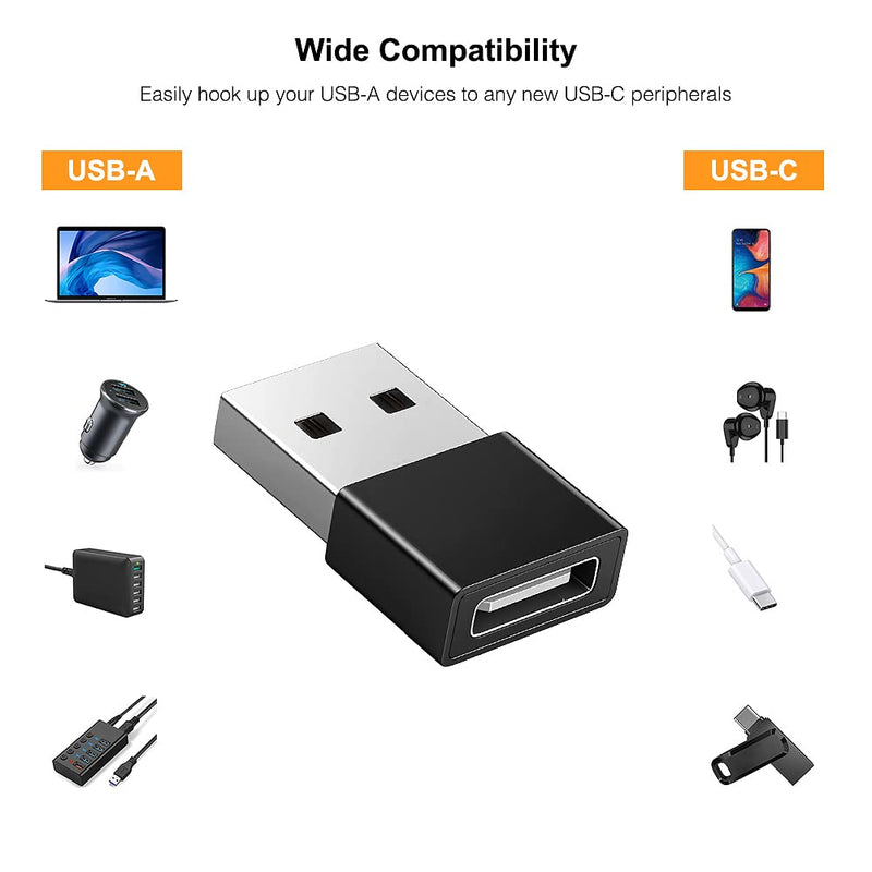 Micro SD Card Reader, BorlterClamp USB C TF Card Reader, USB C to Micro SD Memory Card Reader with USB C to USB Adapter, Compatible with MacBook, Laptops, Galaxy Phones and More