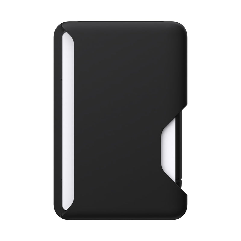 Speck iPhone Wallet MagSafe Accessory - Removable ClickLock No-Slip Interlock - Holds 1-3 Cards - Soft Touch Finish, Scratch Resistant Card Holder Built for MagSafe - Black ClickLock Wallet - Black