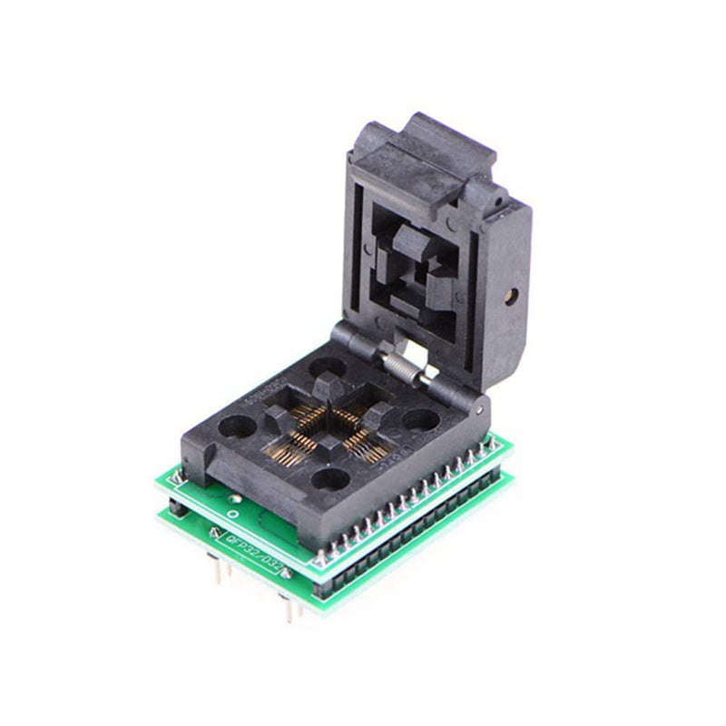 [AUSTRALIA] - berjalan TQFP32 QFP32 to DIP32 IC Programmer Adapter Chip Test Socket Burning Socket Integrated Circuits 