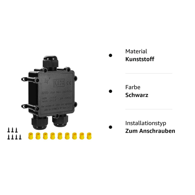 Hausprofi Junction Box 3 Wege