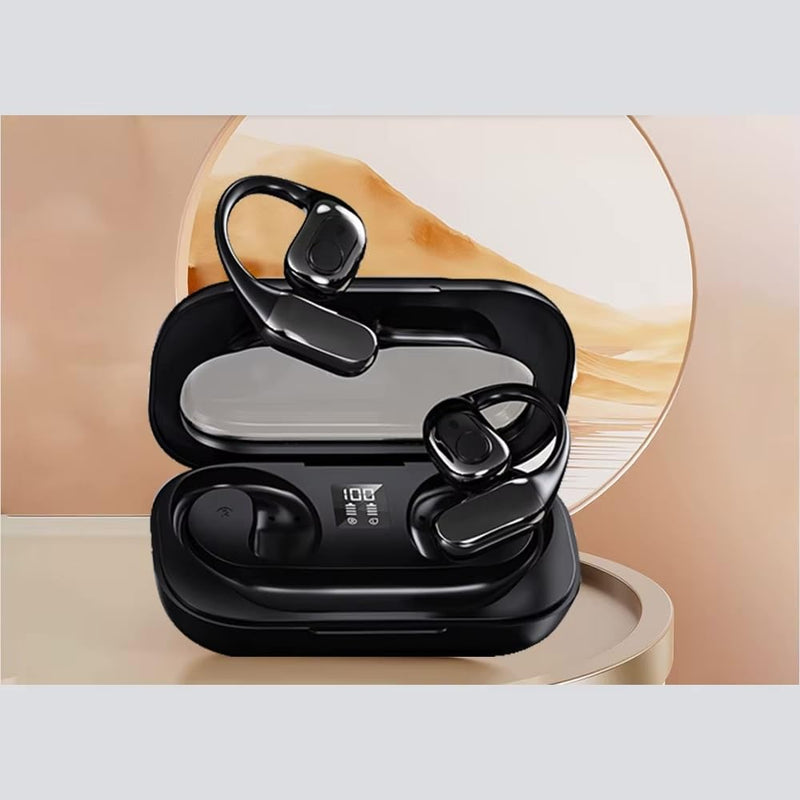 Smart Language Translator Earbuds, 144 Languages Real-Time Translation, Wireless Bluetooth Earphones with Charging Case, iOS Android Compatible, Online Offline Mode