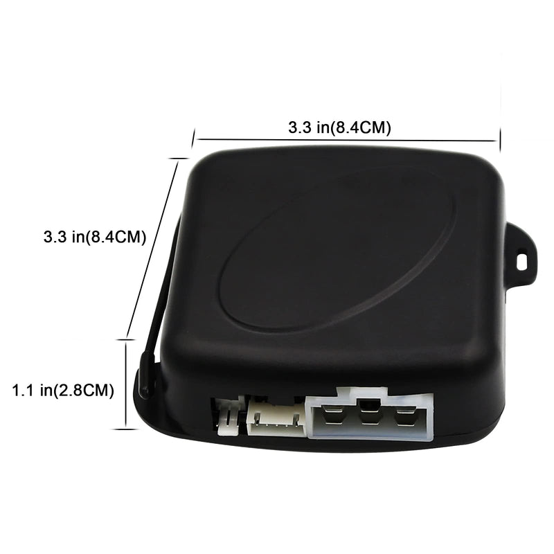 [AUSTRALIA] - 3T6B Passive Keyless Entry Car Alarm System PKE Engine Starter Push Button Vehicles Start/Stop Kit Safe Lock with 2 Smart Key (Upgrade) Universal 