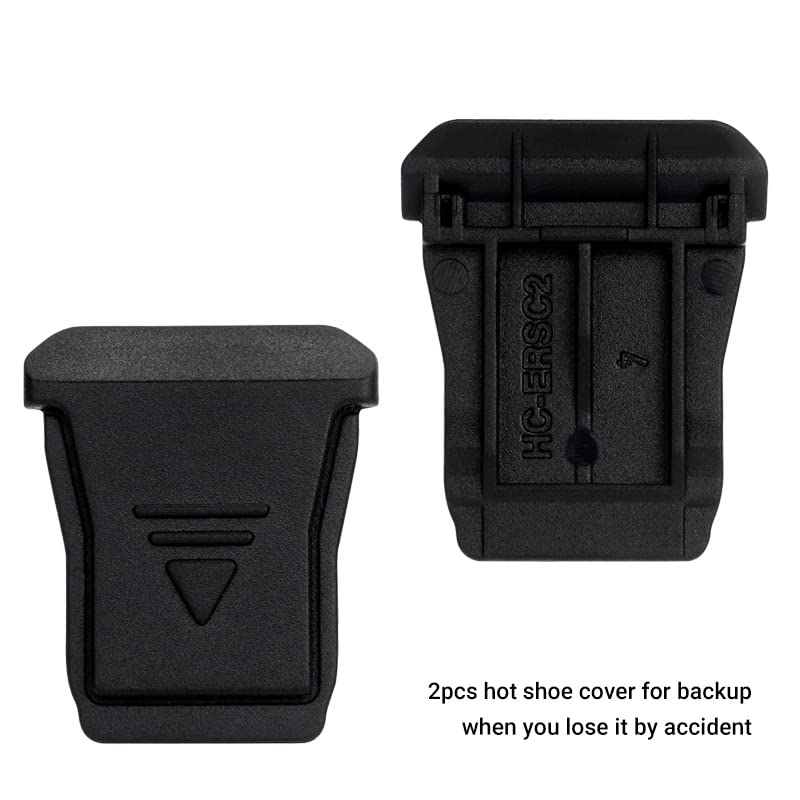 2PCS Camera Shoe Cover for Canon EOS R8 R50 R6 Mark II R5 Mark II R7 R10 R3 R5C,Replaces Canon ER-SC2 Shoe Cover, Flash Hot Shoe Cover Cap for Canon R8 R50 R6 R5 Mark II R7 R10 R3 R5C (NOT Fits EOS R5