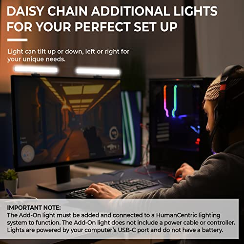 HumanCentric Video Conference Lighting - Webcam Light for Streaming LED Double Kit