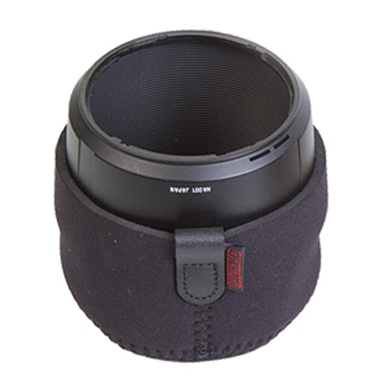 OP/Tech USA Hood Hat – Universal Lens Cap for DSLR & Digital Cameras | Neoprene Camera Lens Hood, Soft Cap for Camera Lens & Protection - Medium (Black) - Made in USA 0-8 Black