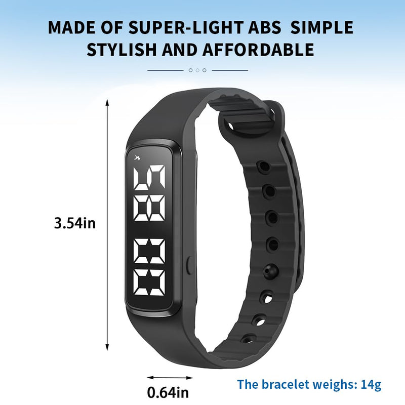 1.38-inch Sports Bracelet for Men and Women - IP67 Waterproof Smart Watch for Outdoor Fitness wear, with Vibration Reminder, scheduled Alarm Clock, 24-Hour Pedometer Exercise