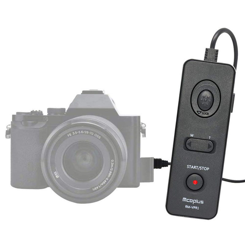 Mcoplus RM-VPR1 39.4 Inches Remote Control Shutter Release Cord with Multi Terminal Cable for Sony RX10/HX50/HX60 A7 A7III A7R A6000 A6400 A5100 A7S A9 A5000 NEX-3N RX100, Replacement for sony rm-vpr1
