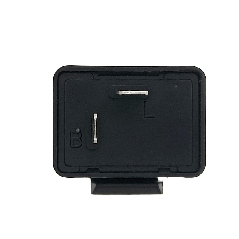 JZK 12V 2 Pin LED Motorcycle Load Indicator - Turn Signal Blinker Relay with Fix Electronic Control