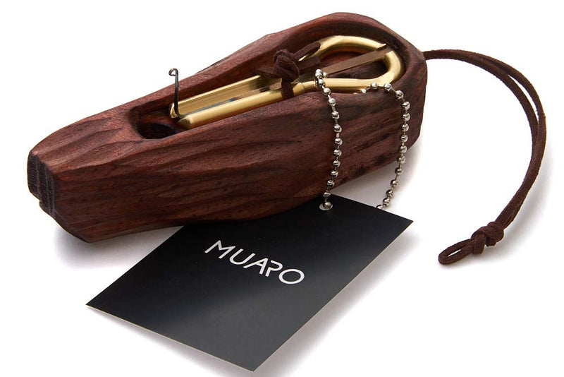 Jew's Harp by MUARO P.Potkin in Shaman Wooden Case (Mouth Musical Instrument)