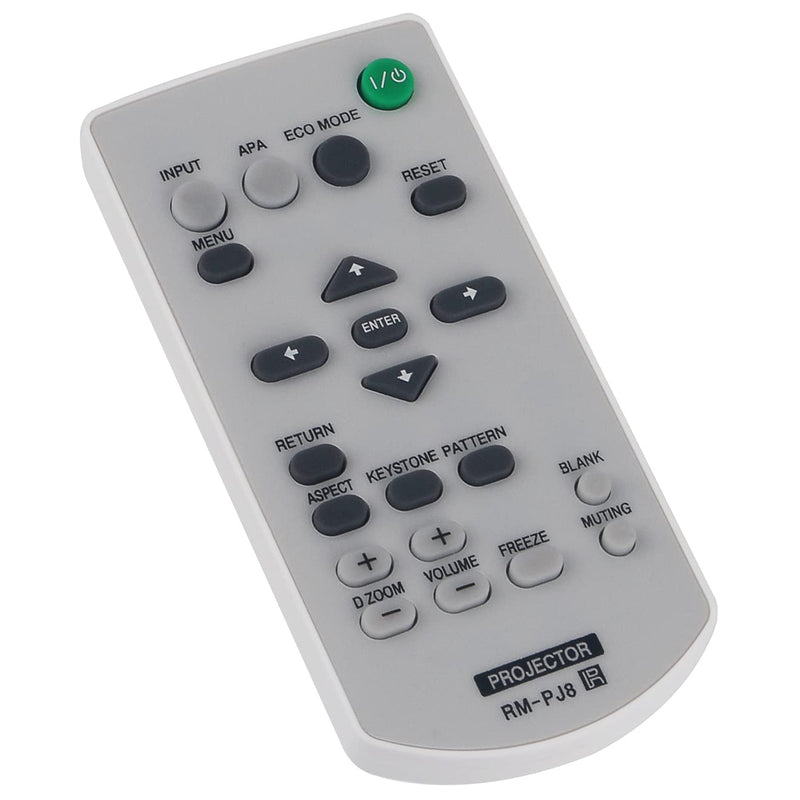 RM-PJ8 Replace Remote Control fit for Sony Projector VPL-CH350 VPL-CH375 VPL-CH370 VPL-CH355 VPL-CH353 VPL-CW256 VPL-CW276 VPL-CX236 VPL-CX276 VPL-DW120 VPL-DW122 VPL-DW125 VPL-DW126 VPL-DW127