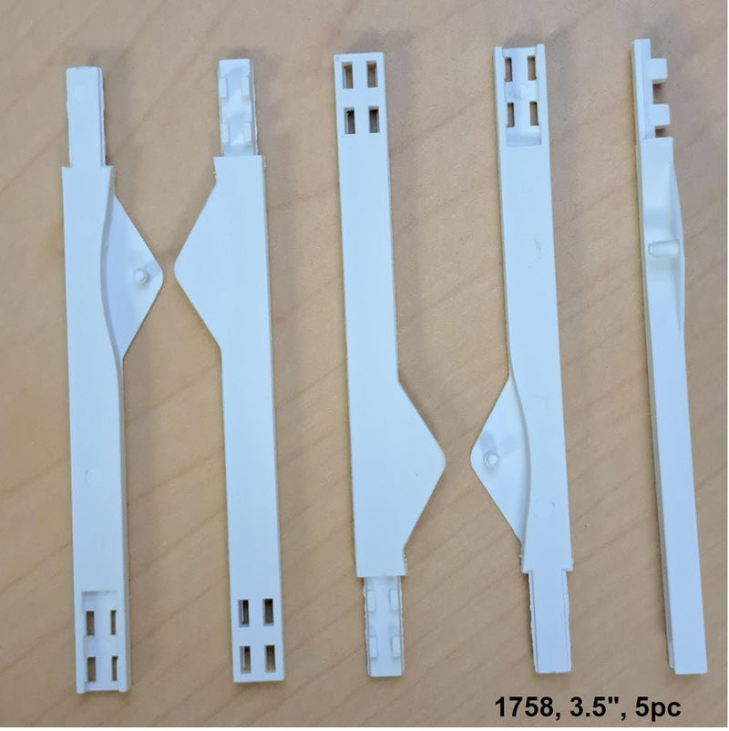 [AUSTRALIA] - 5pc - Shutter Clearview Joiner White (3 1/2" Long) 3 1/2" long 