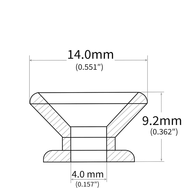 4PCS Metal Strap Buttons End Pins with Mounting Screws for Electric Acoustic Guitar, Bass, Ukulele (Black) Black