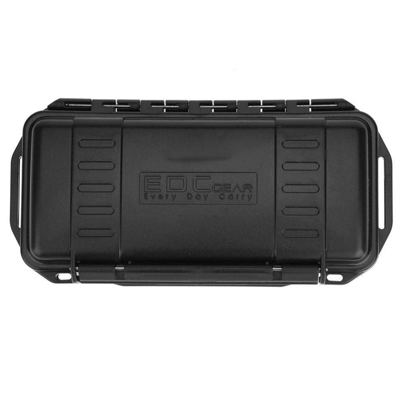 Eboxer 3 Sizes Protective Waterproof Case, Outdoor Shockproof Storage Case, with Sponge, for Loading Smartphone Hard Drive, and Other Small Electronic Devices C 7.9x3.9x3.2in