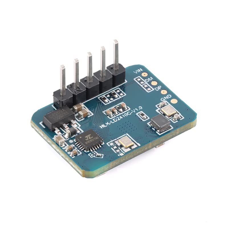 LD2410C Sensor Module HLK-LD2410 Human Presence Radar Sensor Module LD2410 Millimeter Wave Radar Sensor Module Non Contact 24GHz ISM Band Serial Port IO Level Output