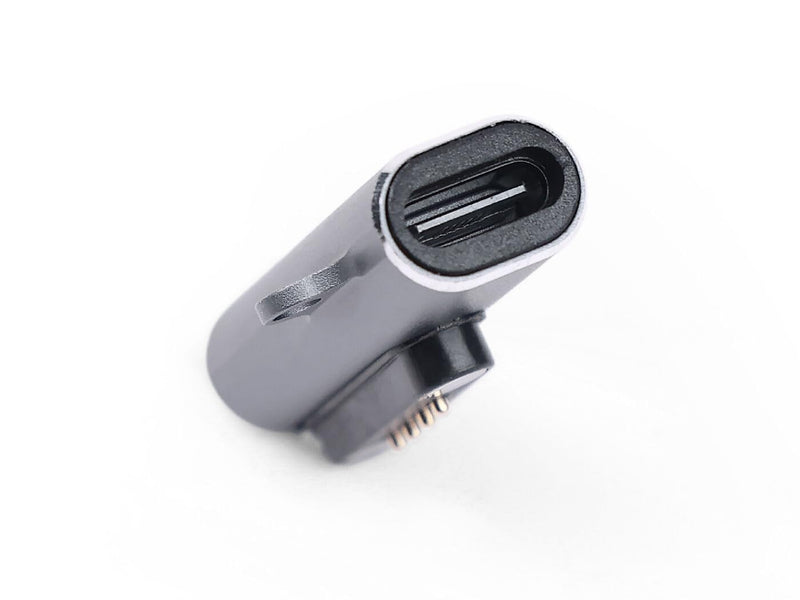 SenseCAP Tracker T1000-E Magnetic Charging Data Adapter, 7.62mm 4-Pin Pogo Pin to Type-C Connector