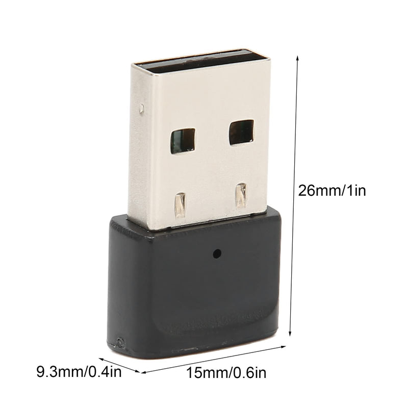 USB Bluetooth 5.0 Adapter, Music Transmitter, for Computer/TV/Projector/Headphones/Speakers, Plug and Play, Mini Compact Size, Anti Interference