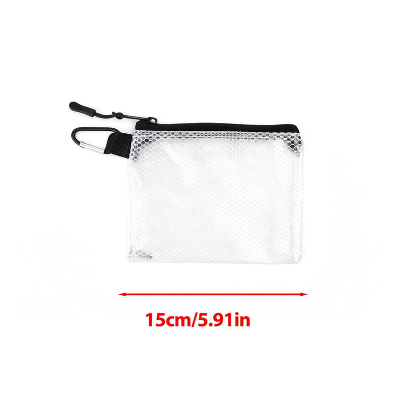 1Pcs Air Production Multi-Size Clear Zipper Pouch, Cable Organizer Small | Travel Gear Bag for Electronics, Camera Accessories, Tool Pouch & Small Tech Storage