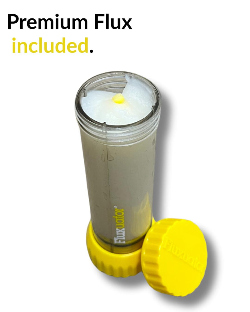 Dual Head Flux Applicator for use on copper pipe