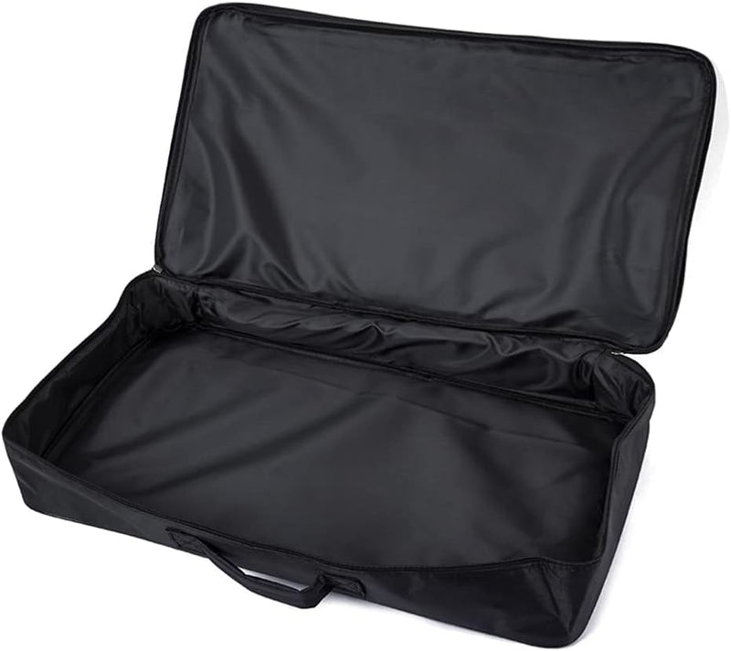 [AUSTRALIA] - Guitar Effects Pedal Case Carry Bag 23" x 13" Gig Bag for Guitars Effect Pedalboard Black 