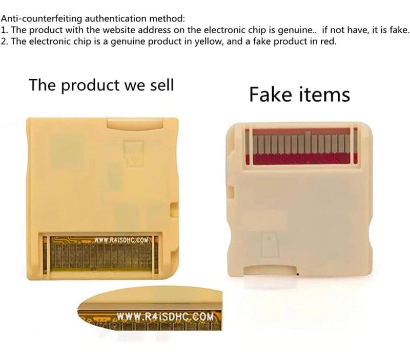 [AUSTRALIA] - R4 SDHC 2024 Gold Adapter with 32 GB Micro SD with YS Menu with 500 in 1 Will Work On DS DSI DSIXL 2DS 2DSXL 3DS 3DSXL 
